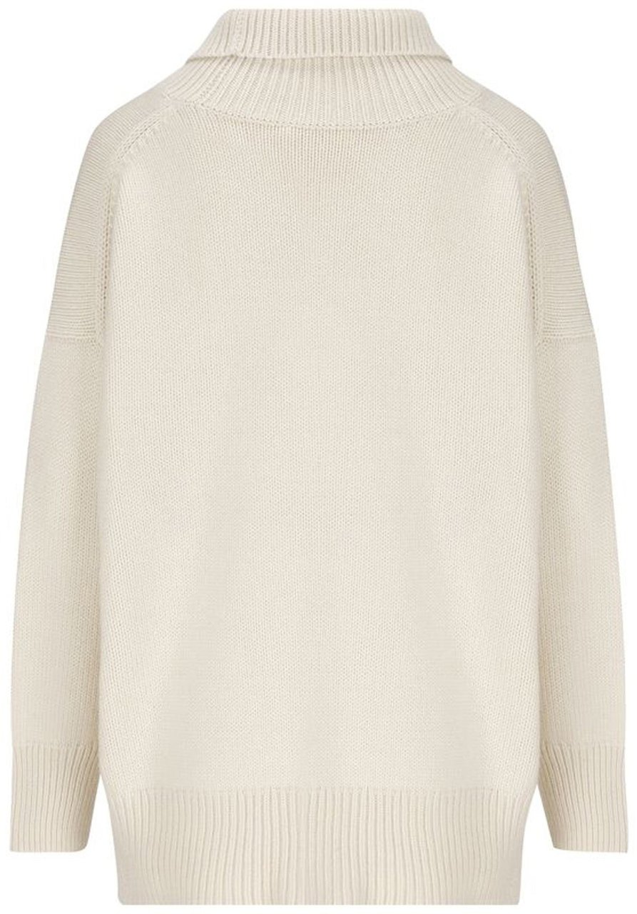 Chloé Cashmere Turtleneck Sweater Wit