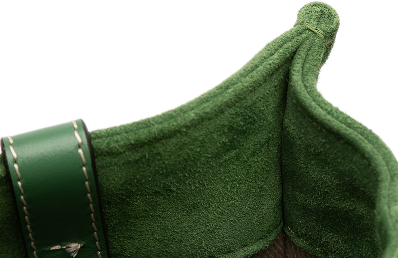 Chloé Medium Suede Woody Tote Groen