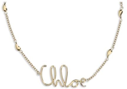 Chloé Gold Brass Bracelet Goud