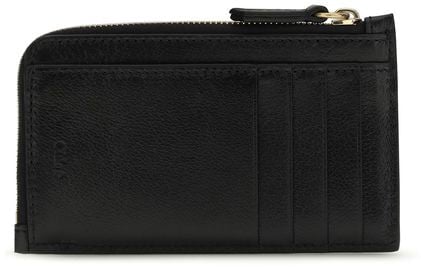 Chloé Chloé Black Calf Leather Bos Taurus Wallet Zwart