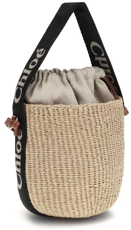 Chloé Chloé Beige Raffia Backet Bag Beige