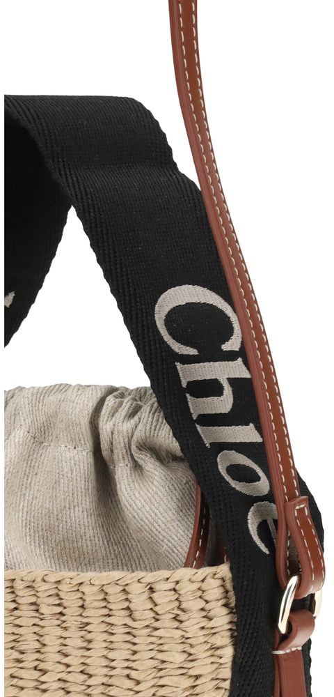 Chloé Chloé Beige Raffia Backet Bag Beige