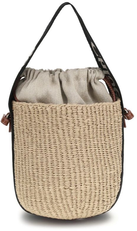 Chloé Chloé Beige Raffia Backet Bag Beige