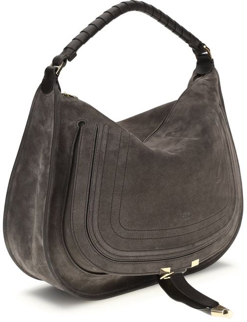 Chloé Chloé Brown Calf Leather Bos Taurus Shoulder Bag Bruin