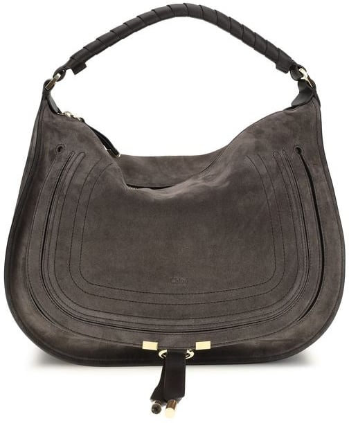 Chloé Chloé Brown Calf Leather Bos Taurus Shoulder Bag Bruin