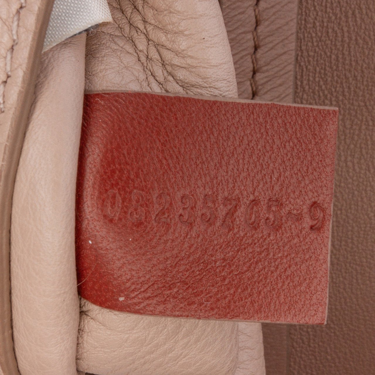 Chloé Grained Calfskin Marcie Chain Flap Bruin