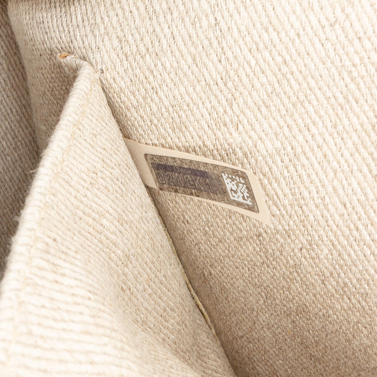 Chloé Medium Canvas Woody Tote Bruin