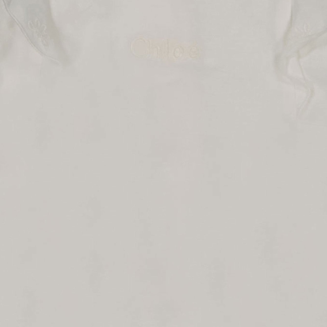 Chloé Chloe Baby Meisjes Boxpakje In Wit Wit