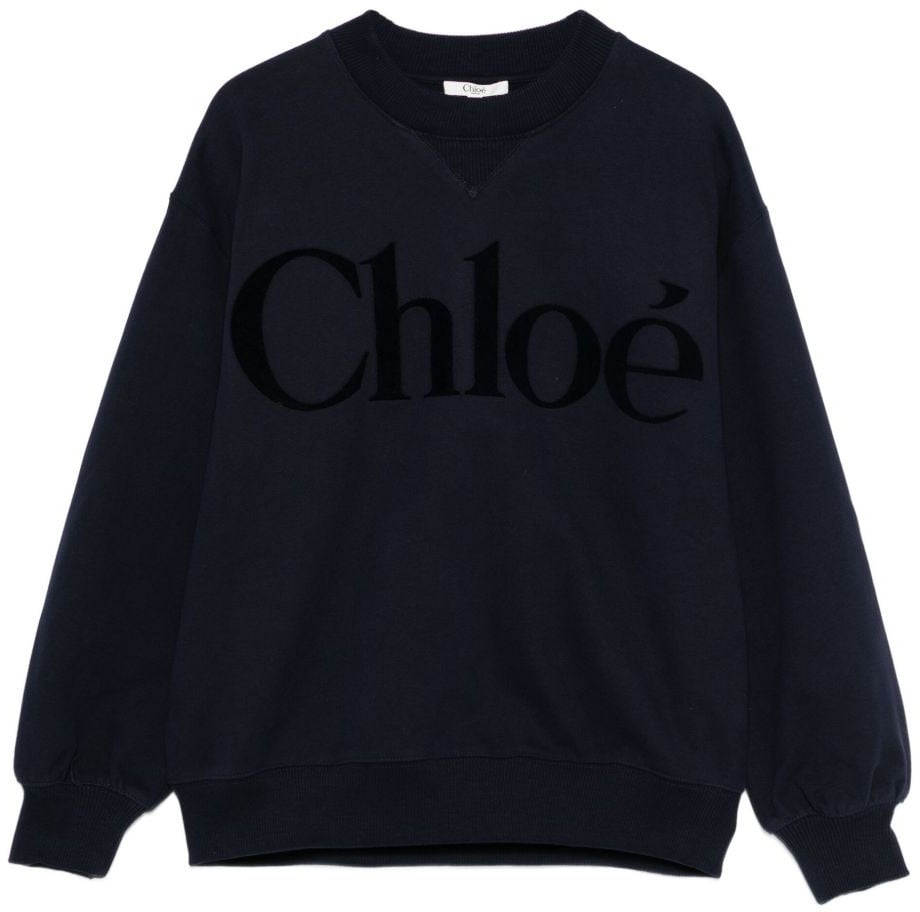 Chloé Sweaters Marine Blauw