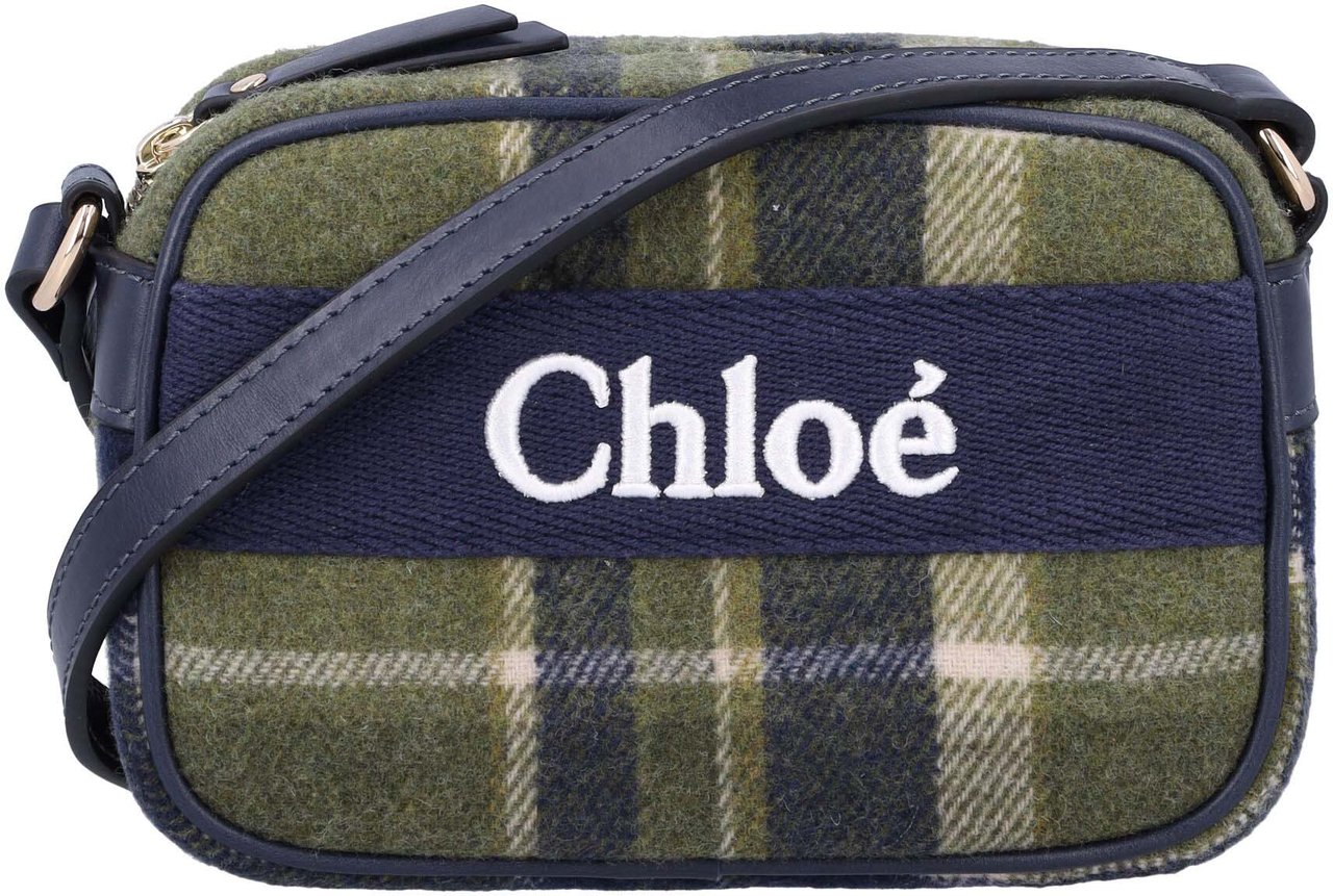 Chloé Bag Check Green Check Groen