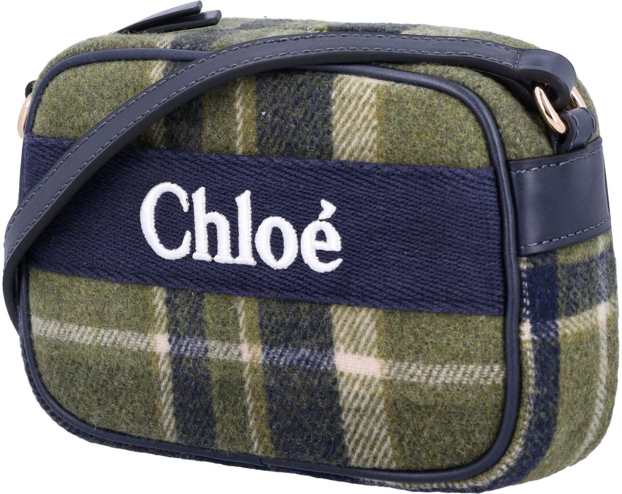 Chloé Bag Check Green Check Groen