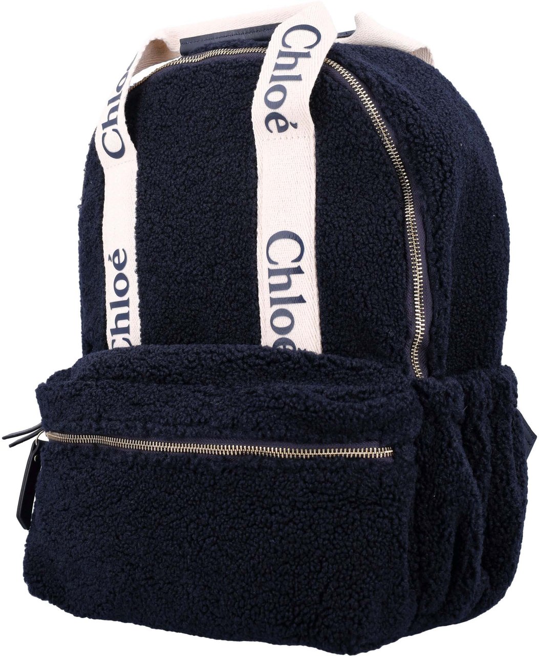 Chloé Backpack Teddy Blu Blauw