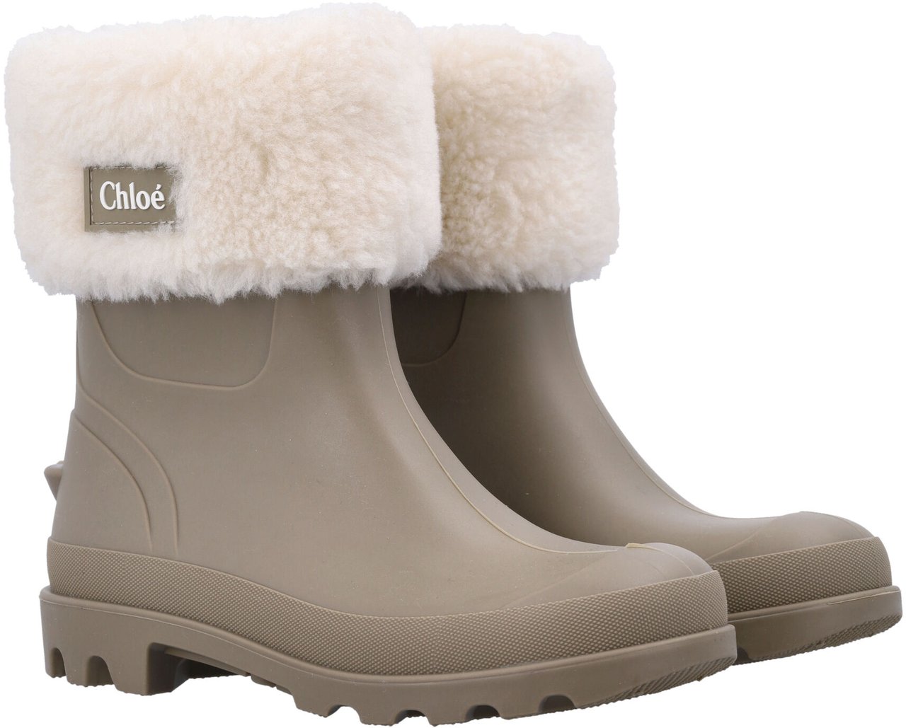 Chloé Boot Verde Groen