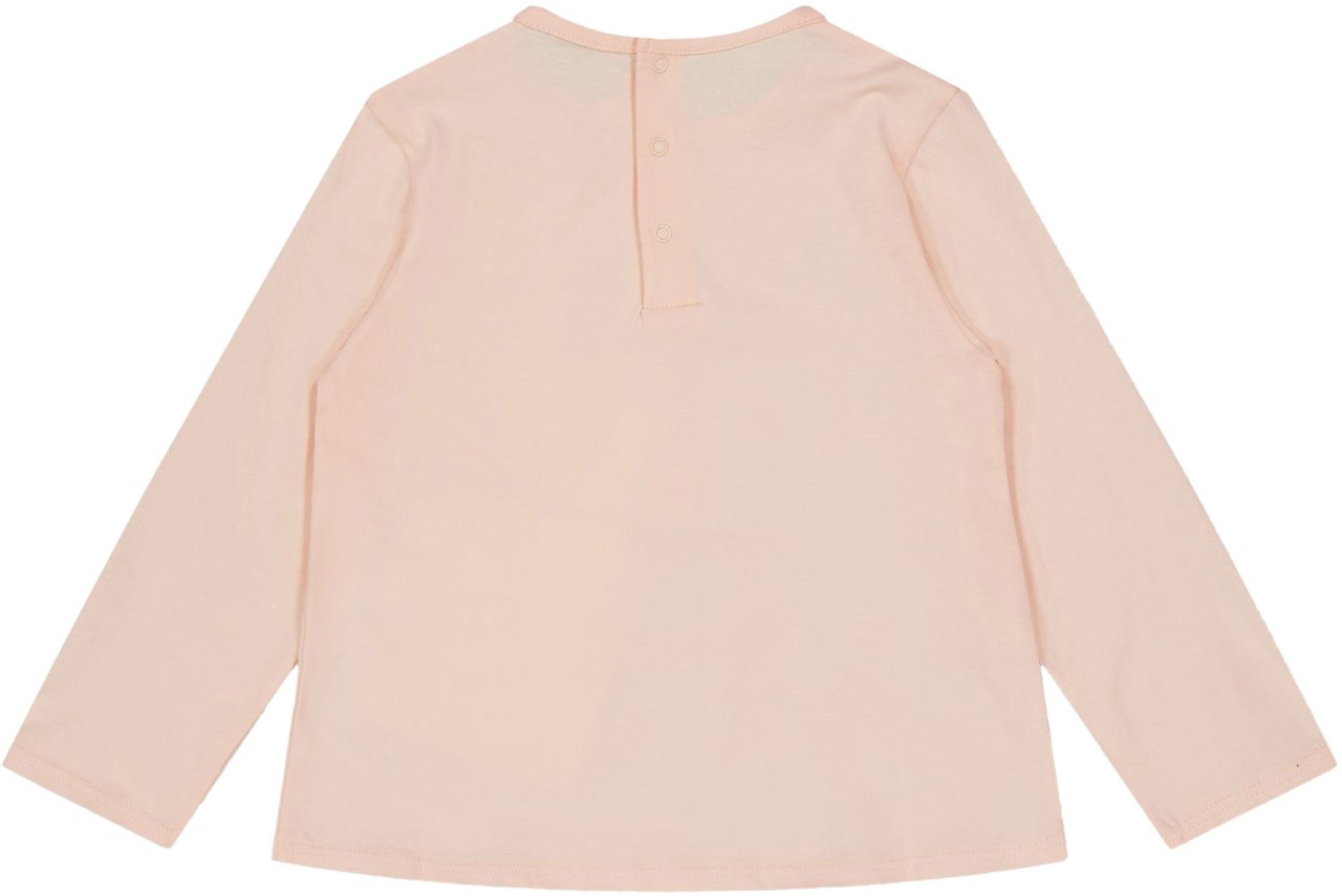 Chloé Chloe Baby Meisjes T-Shirt In Licht Roze Roze