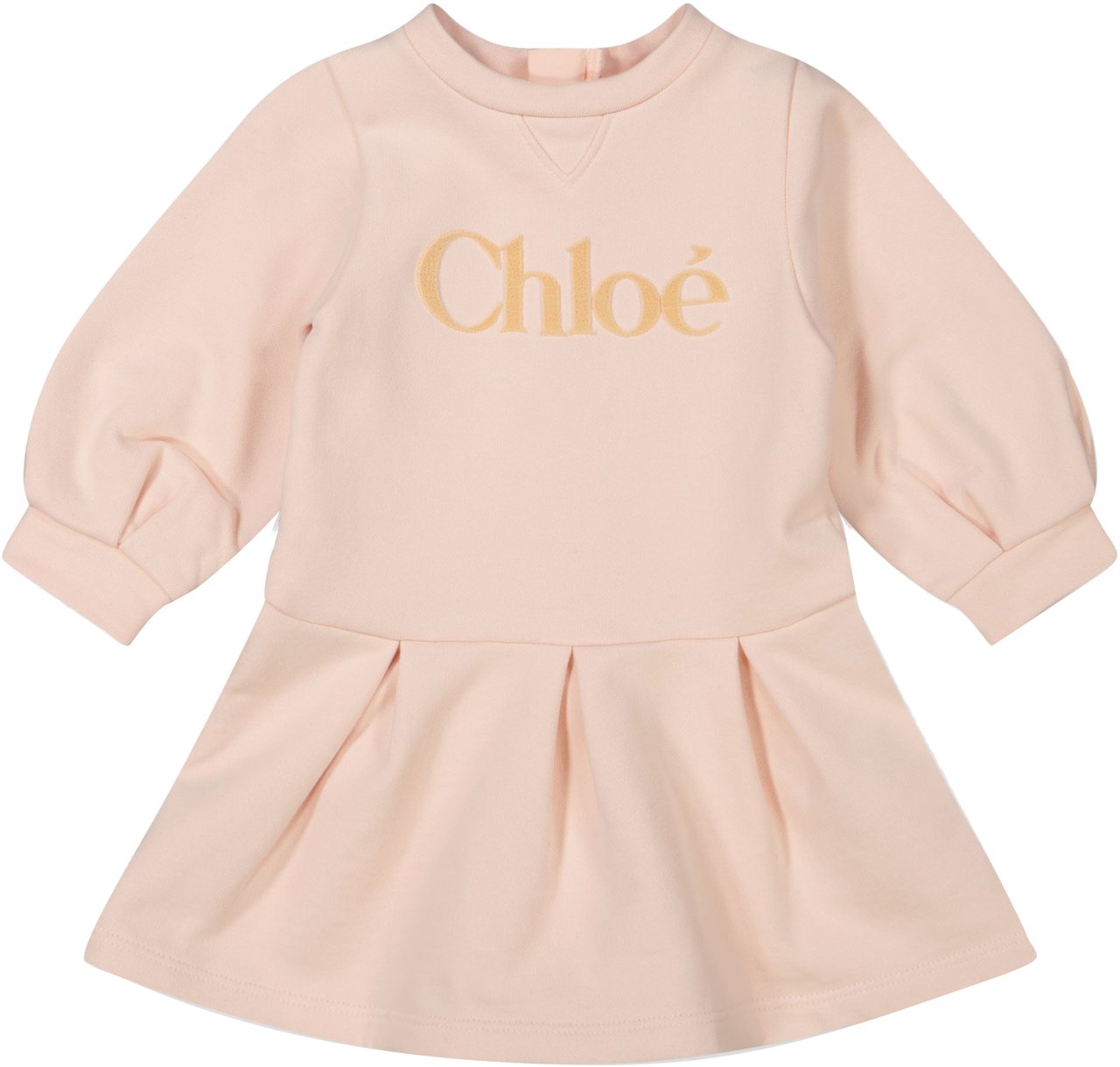 Chloé Chloe Baby Meisjes Jurk In Licht Roze Roze