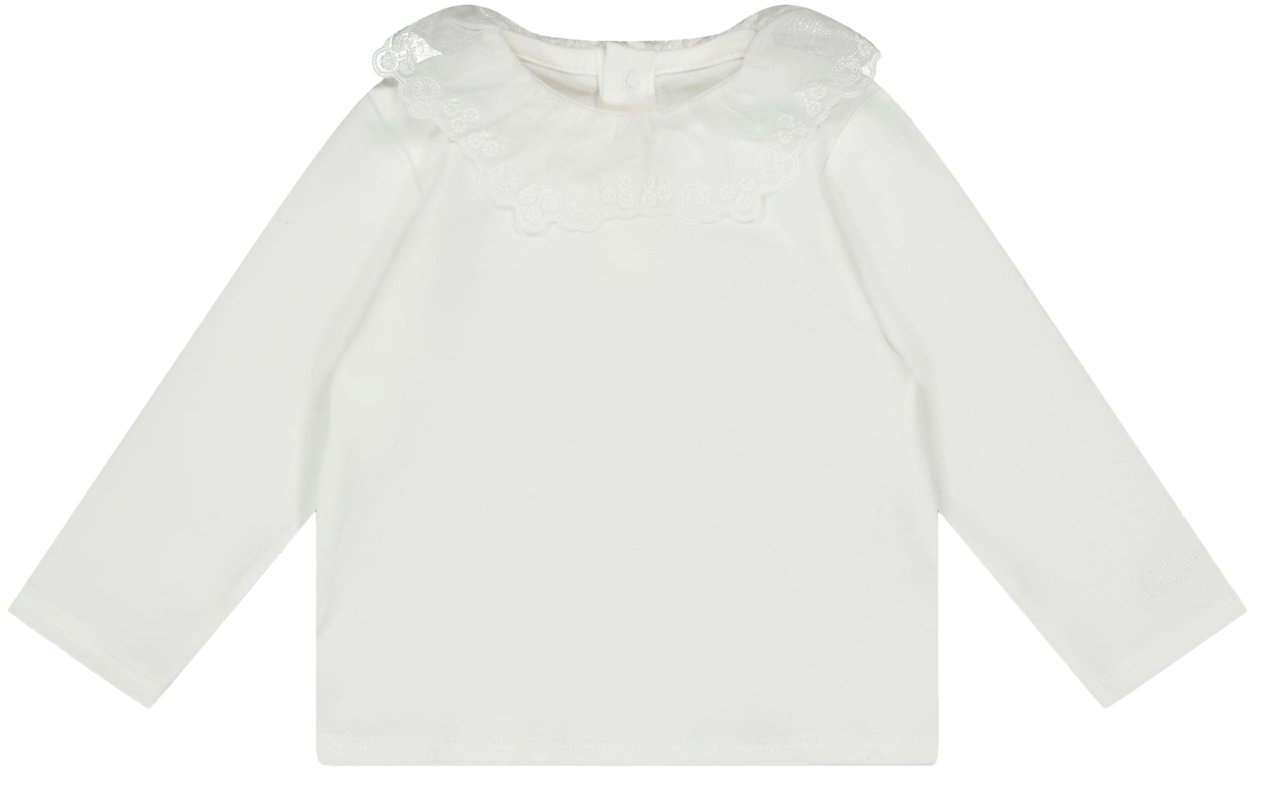 Chloé Chloe Baby Meisjes Setje In Marine Blauw