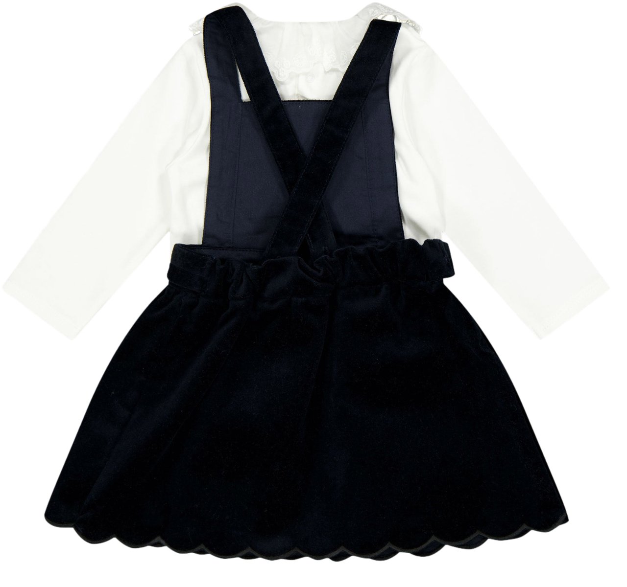 Chloé Chloe Baby Meisjes Setje In Marine Blauw