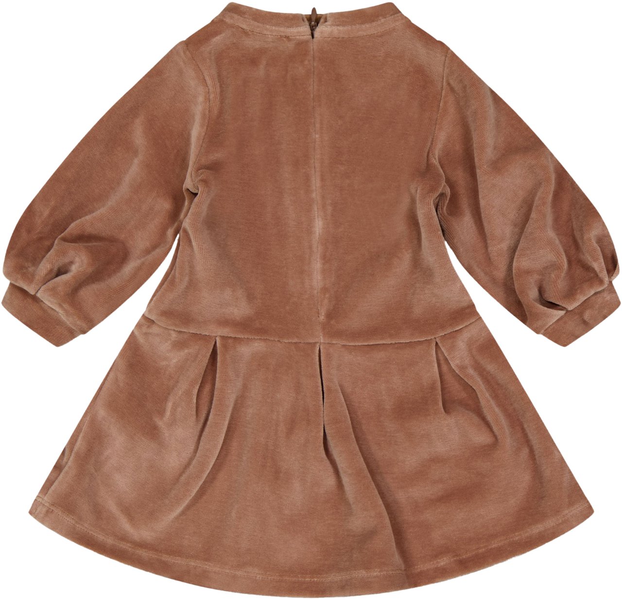 Chloé Chloe Baby Meisjes Jurk In Licht Bruin Bruin