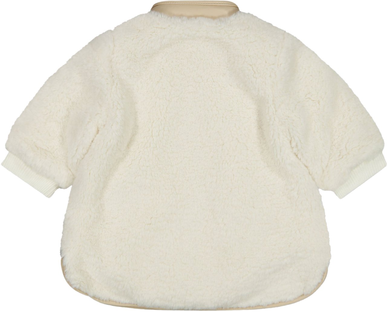 Chloé Chloe Baby Meisjes Faux Fur Jas in Offwhite Wit