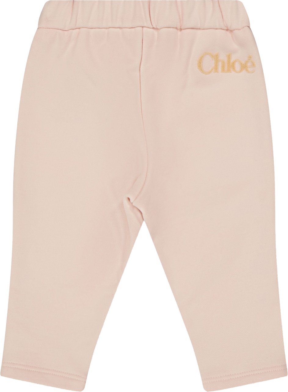 Chloé Chloe Baby Meisjes Broek In Licht Roze Roze