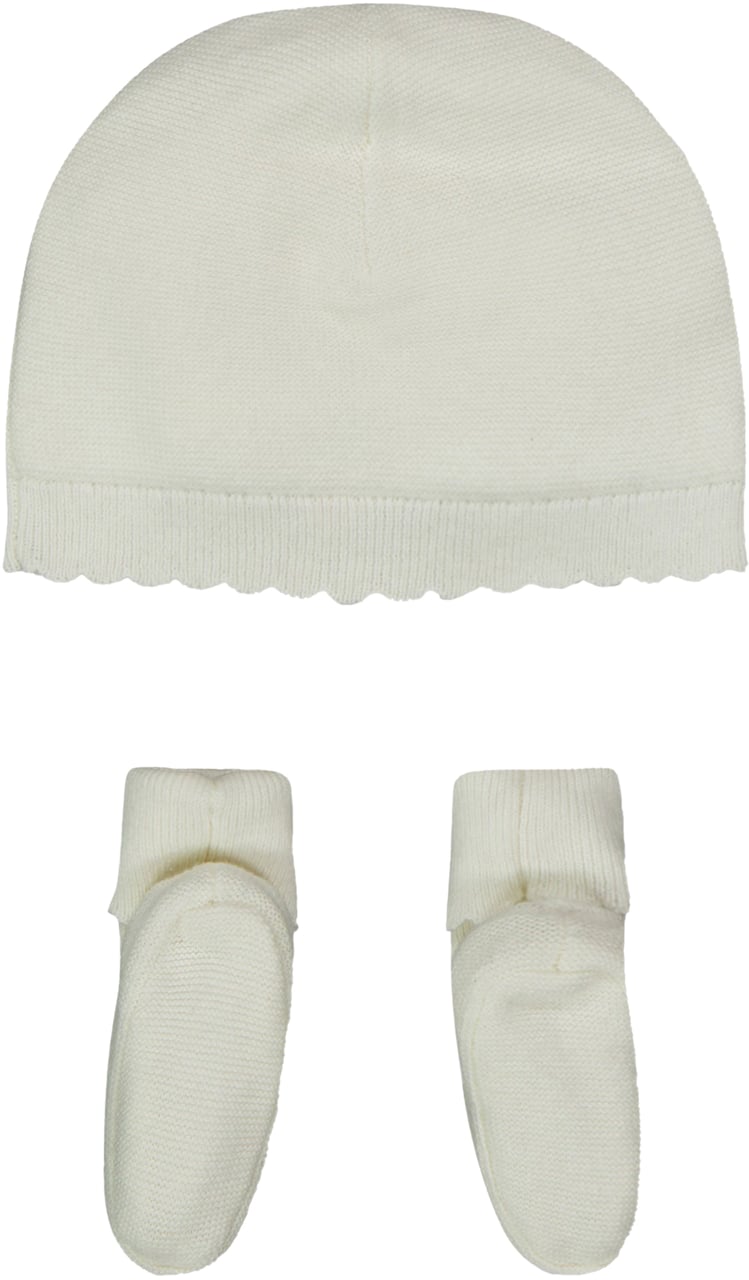 Chloé Chloe Baby Meisjes Muts In Off White Wit