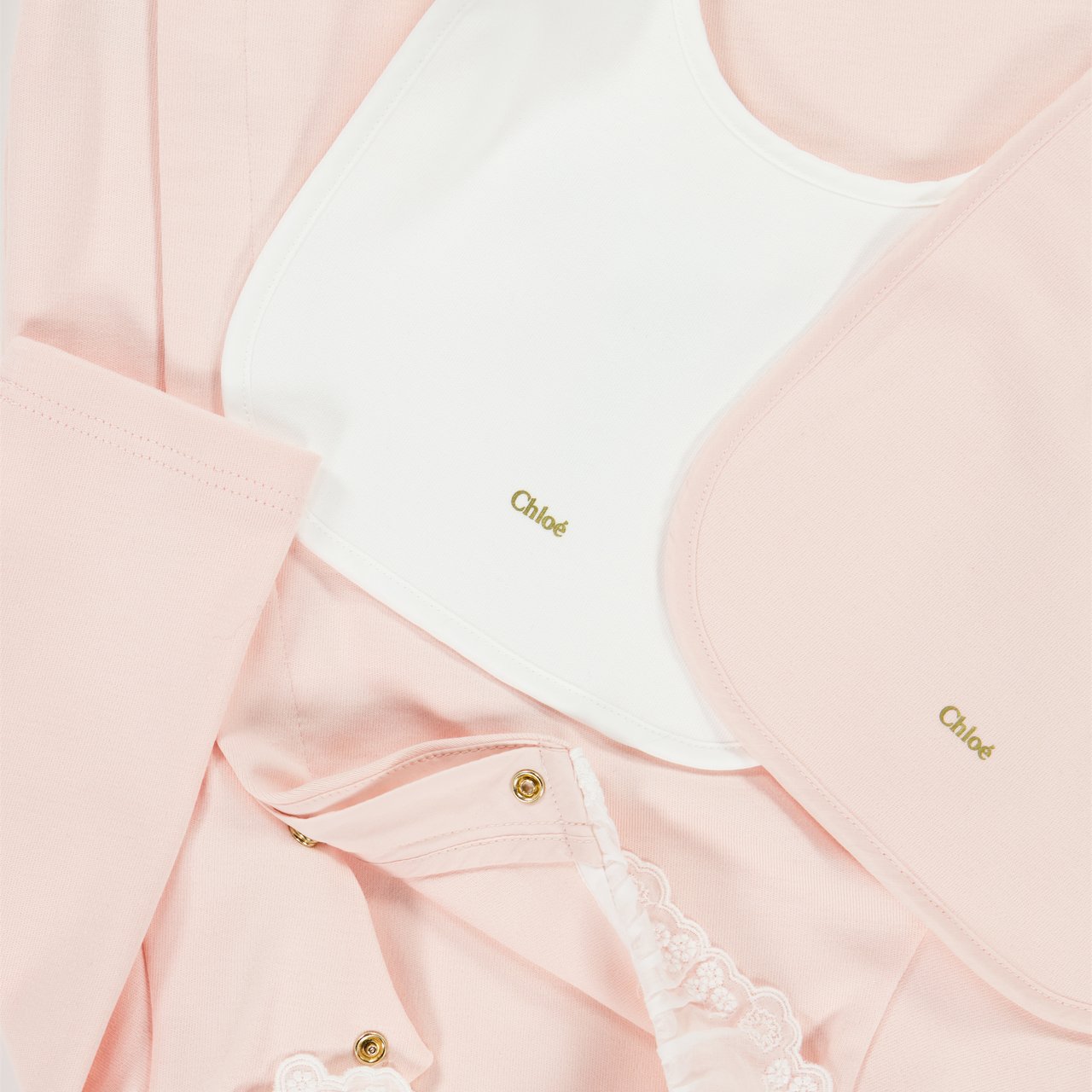 Chloé Chloe Baby Meisjes Boxpakje In Licht Roze Roze