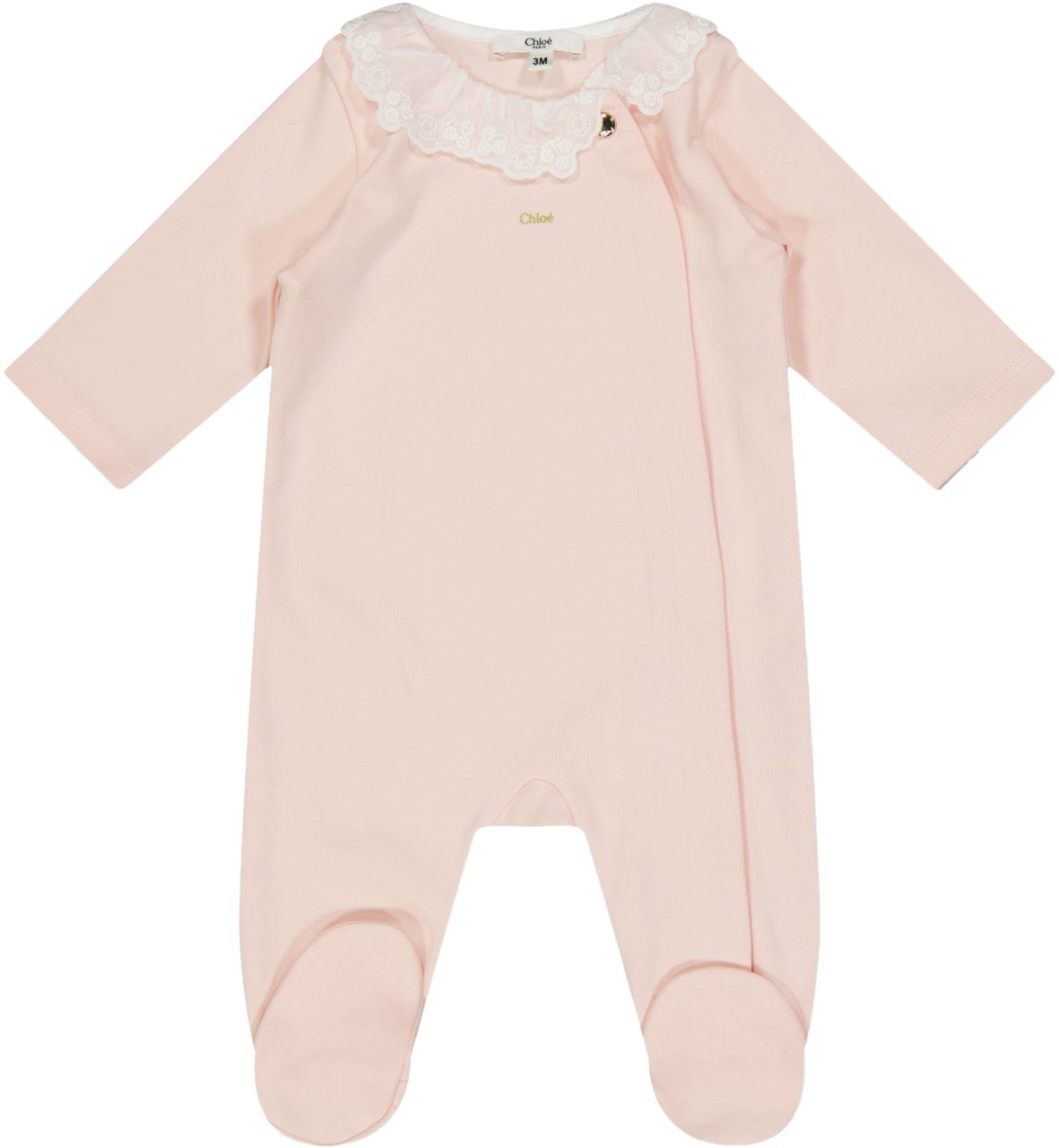 Chloé Chloe Baby Meisjes Boxpakje In Licht Roze Roze