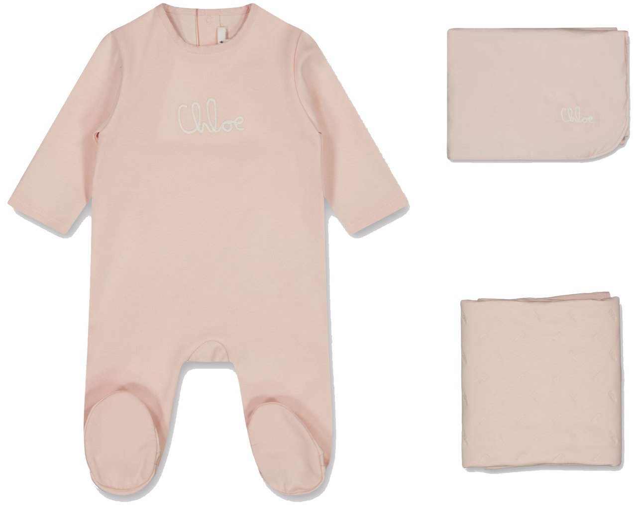 Chloé Chloe Baby Meisjes Boxpakje In Licht Roze Roze