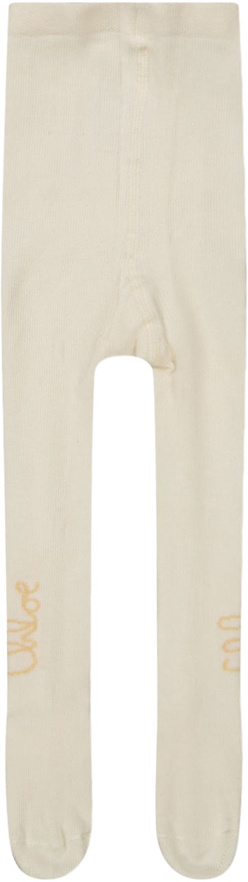 Chloé Chloe Baby Meisjes Maillot In Off White Wit