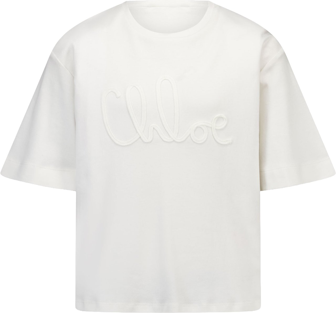 Chloé Chloe Kinder Meisjes T-Shirt In Wit Wit