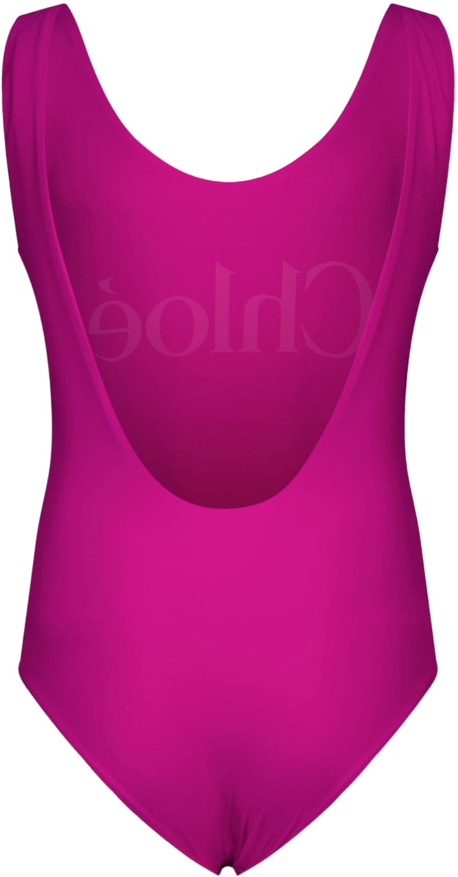 Chloé Chloe Kinder Meisjes Zwemkleding In Fuchsia Roze