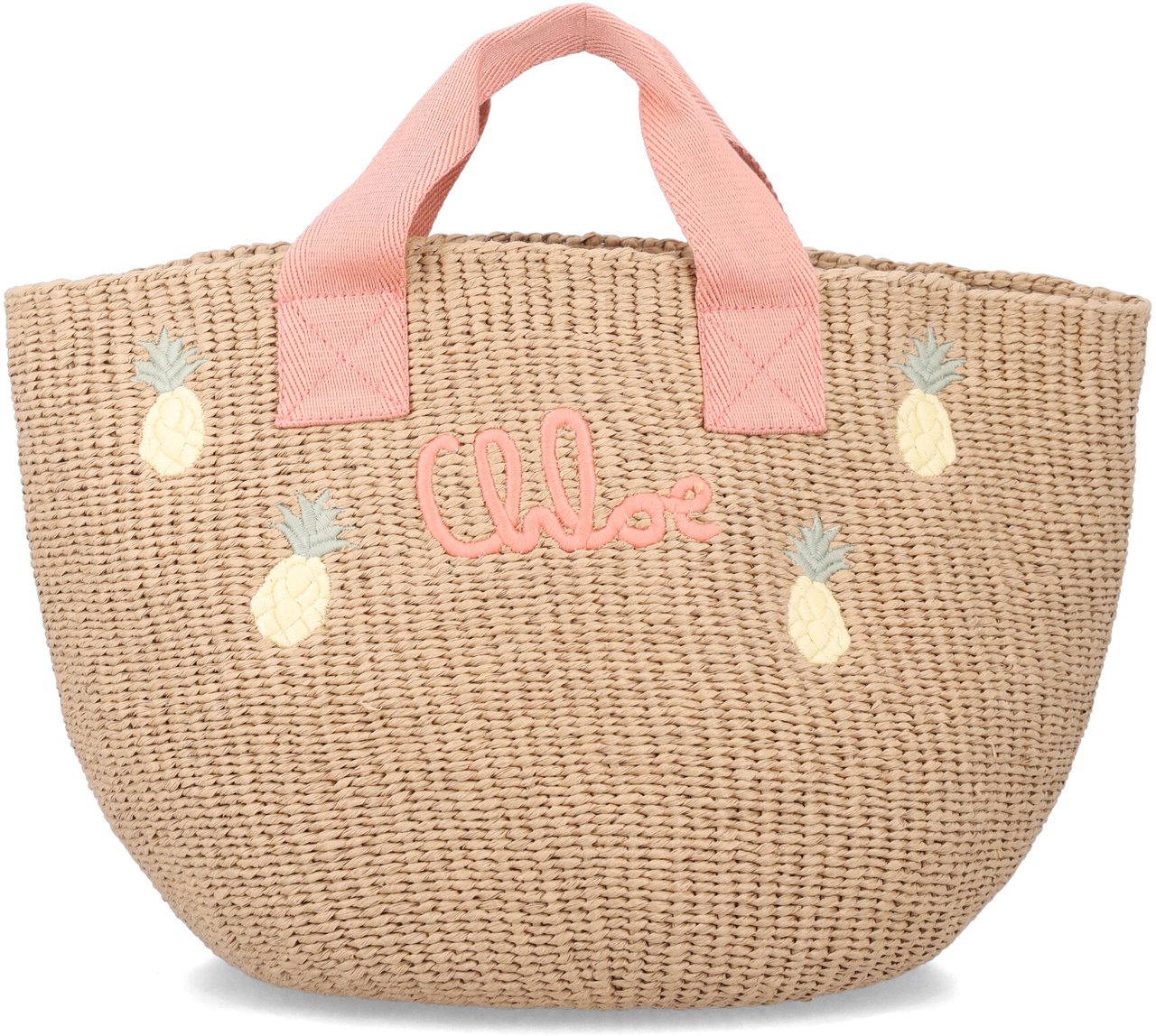 Chloé Bag Raffia Beige Beige