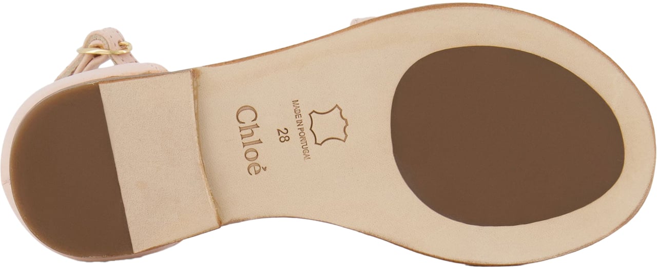 Chloé Chloe Meisjes Sandalen In Licht Roze Roze