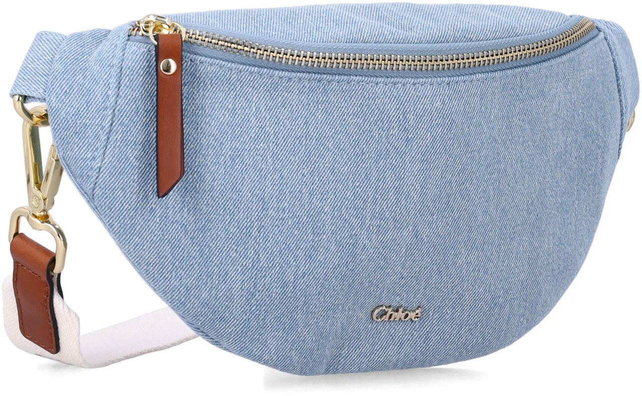 Chloé Beltbag Denim Blauw