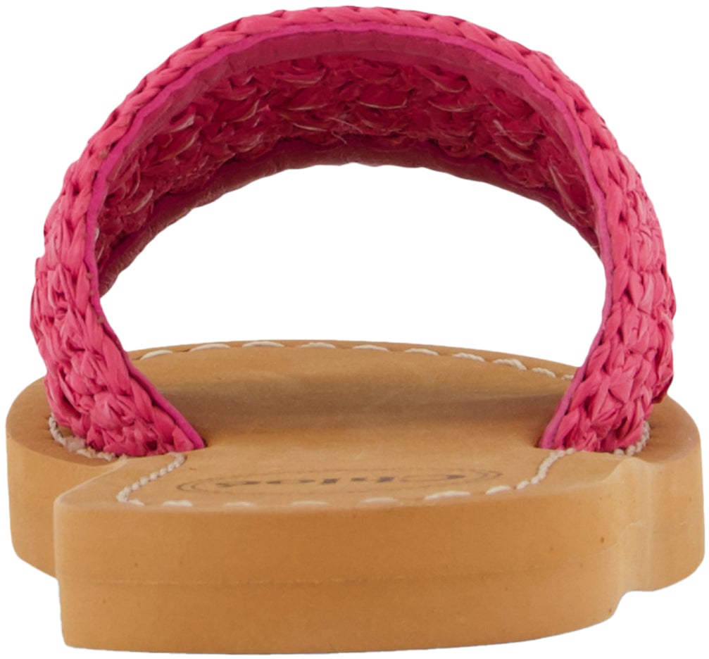 Chloé Chloe Meisjes Slippers In Fuchsia Roze