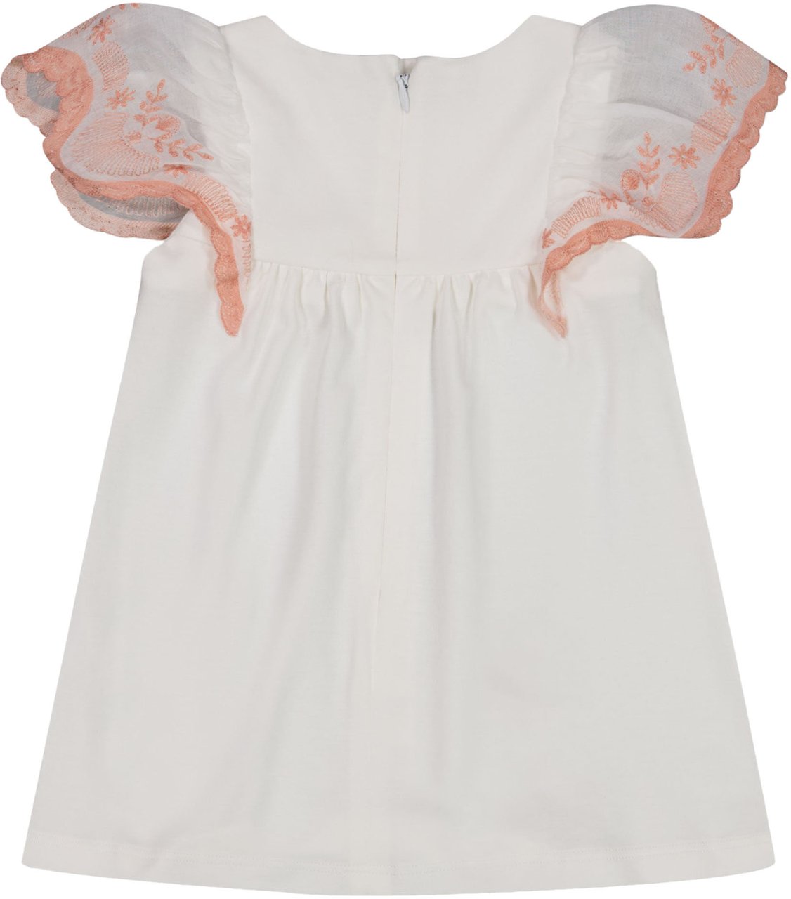 Chloé Chloe Baby Meisjes Jurk In Wit Wit