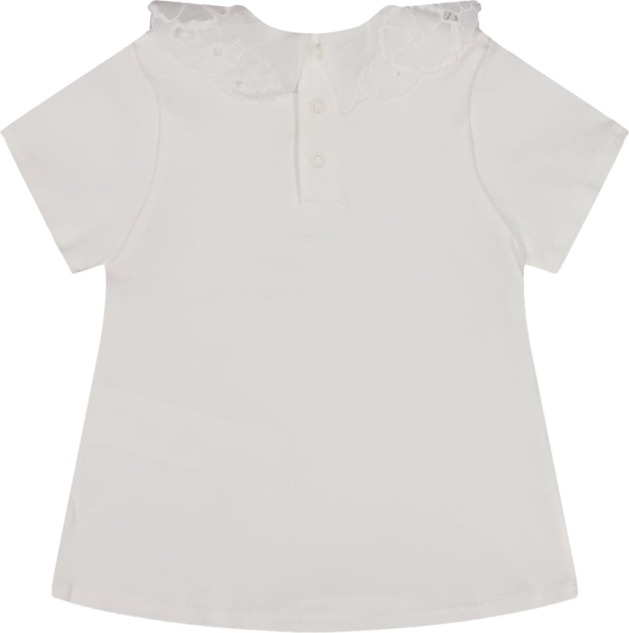 Chloé Chloe Baby Meisjes T-Shirt In Wit Wit