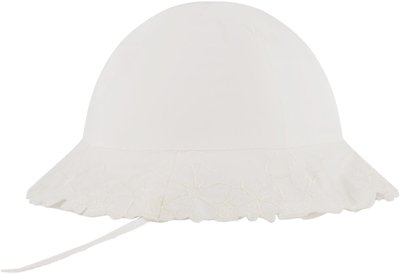 Chloé Chloe Baby Meisjes Hoed In Wit Wit