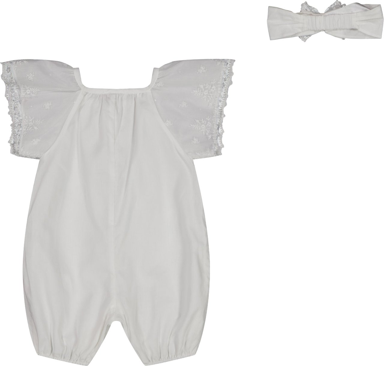 Chloé Chloe Baby Meisjes Setje In Wit Wit