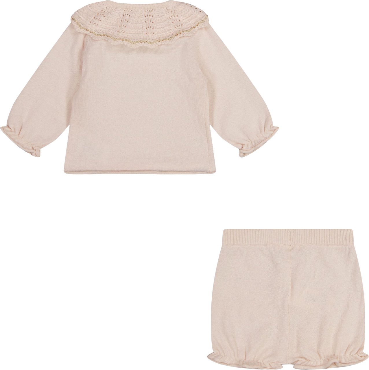 Chloé Chloe Baby Meisjes Setje In Licht Roze Roze