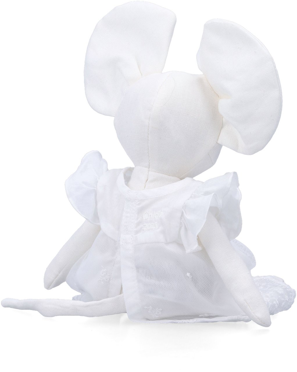 Chloé Set Baby Douuod Bianco Wit