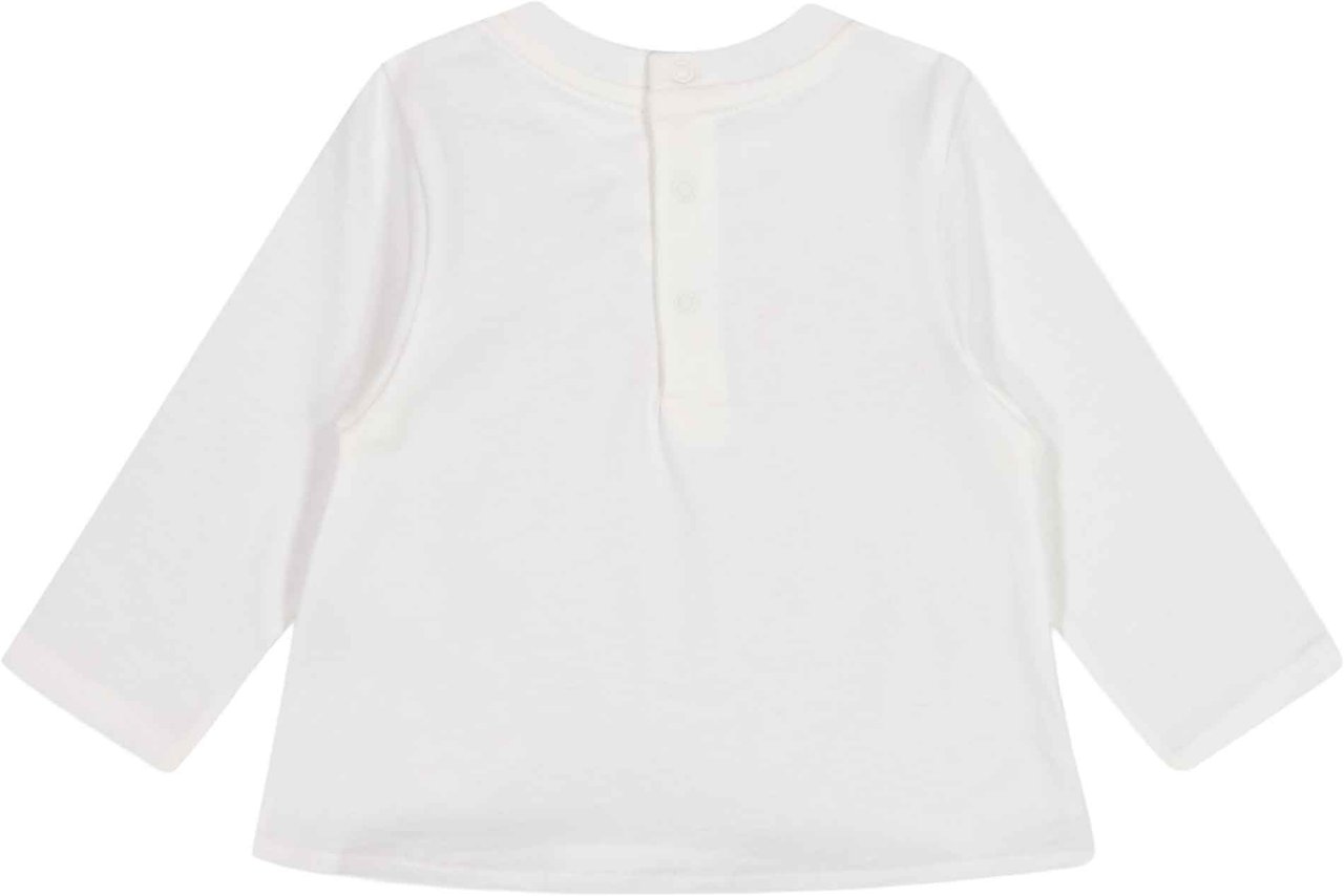 Chloé Chloe Baby Meisjes T-Shirt In Wit Wit