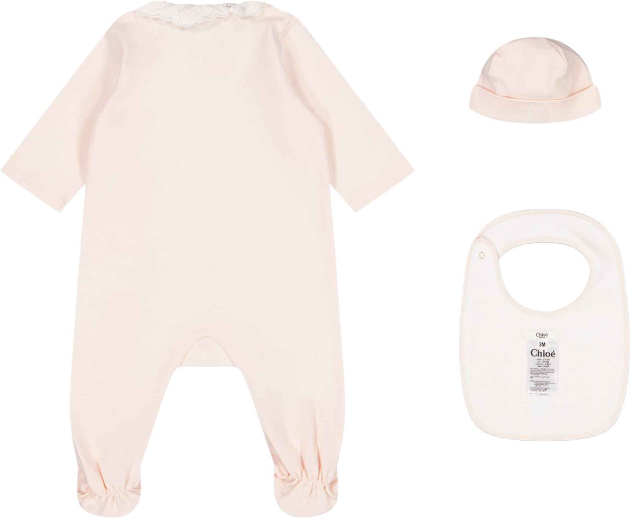 Chloé Chloe Baby Meisjes Boxpakje In Licht Roze Roze