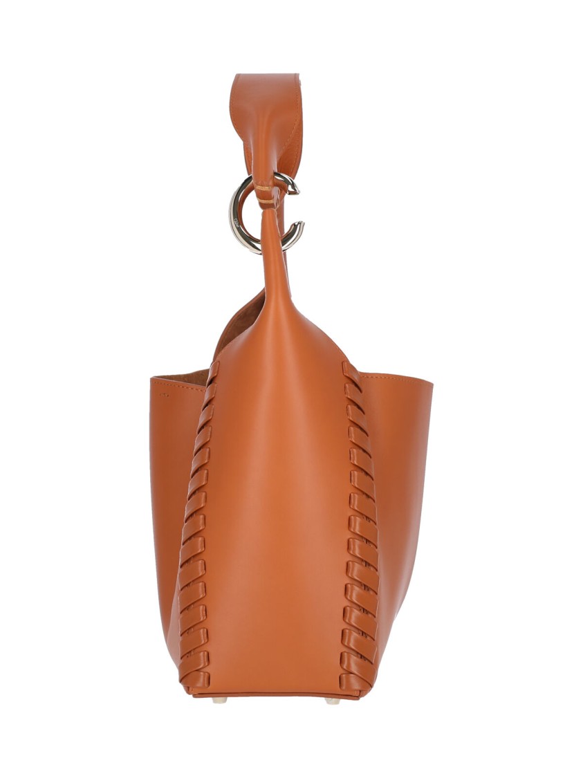 Chloé Logo Shoulder Bag – Brown Bruin
