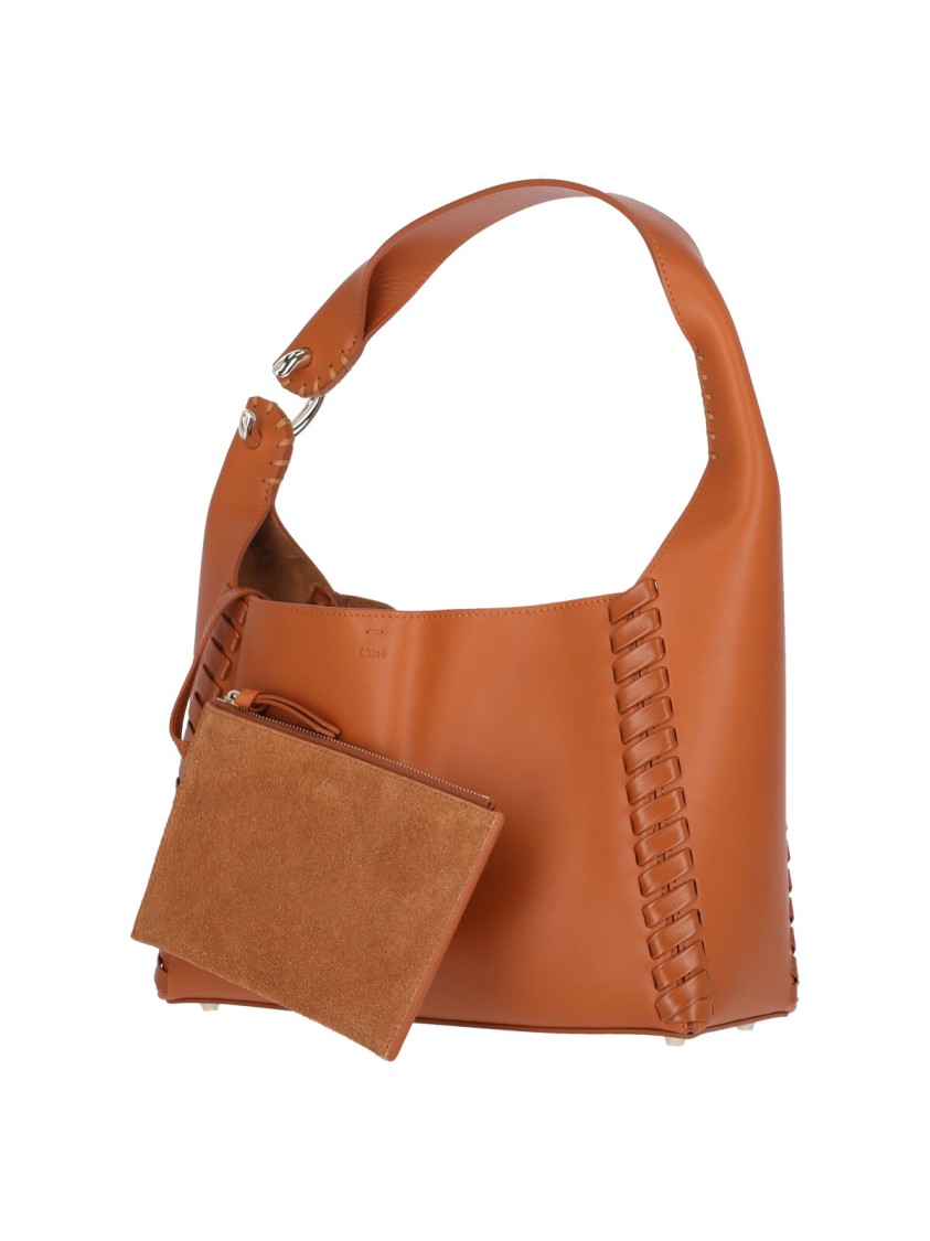 Chloé Logo Shoulder Bag – Brown Bruin