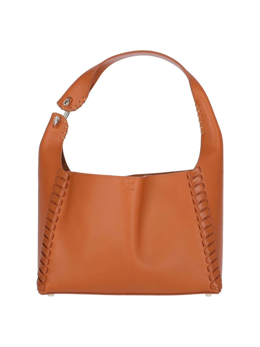 Chloé Logo Shoulder Bag – Brown Bruin