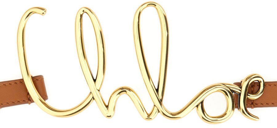 Chloé "Iconic" Small Belt Bruin
