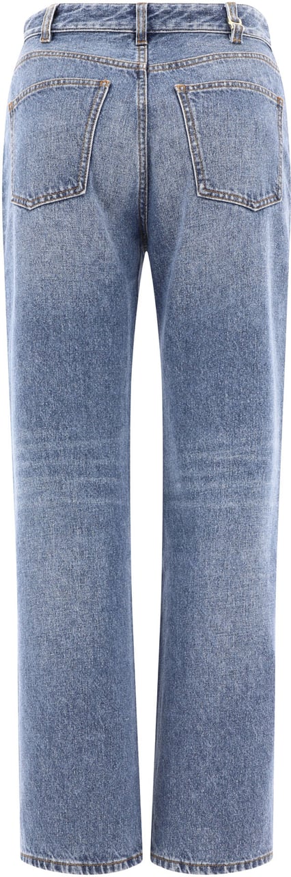 Chloé "Foggy" Jeans Blauw