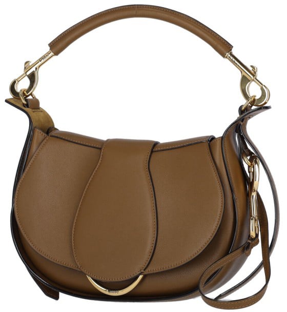 Chloé "Ride" Shoulder Bag – Brown Bruin