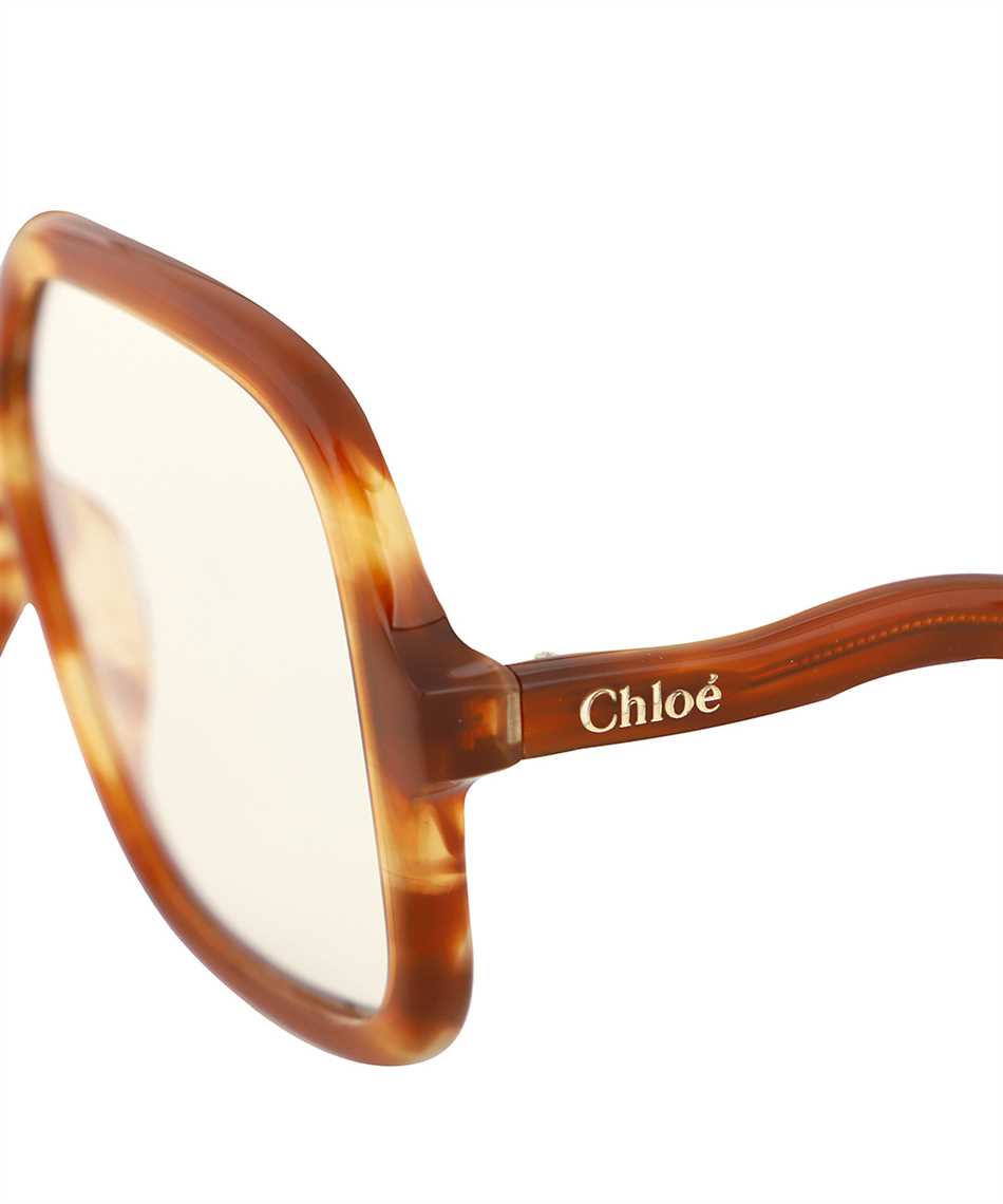 Chloé Oversize sunglasses Bruin